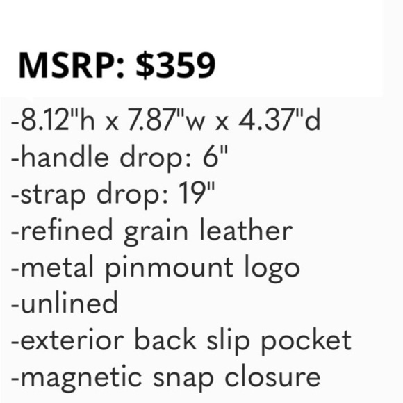 Kate Spade Small Darcy Crossbody in Seawater multi MSRP $359 brand new - Picture 7 of 7